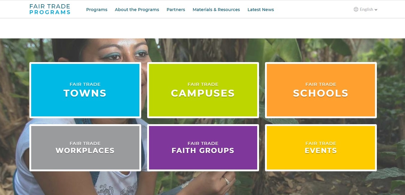 National Fair Trade Programs Website